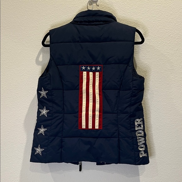 Alp N Rock Navy Noella Navy Puffer Apres Ski Vest - Picture 10 of 10